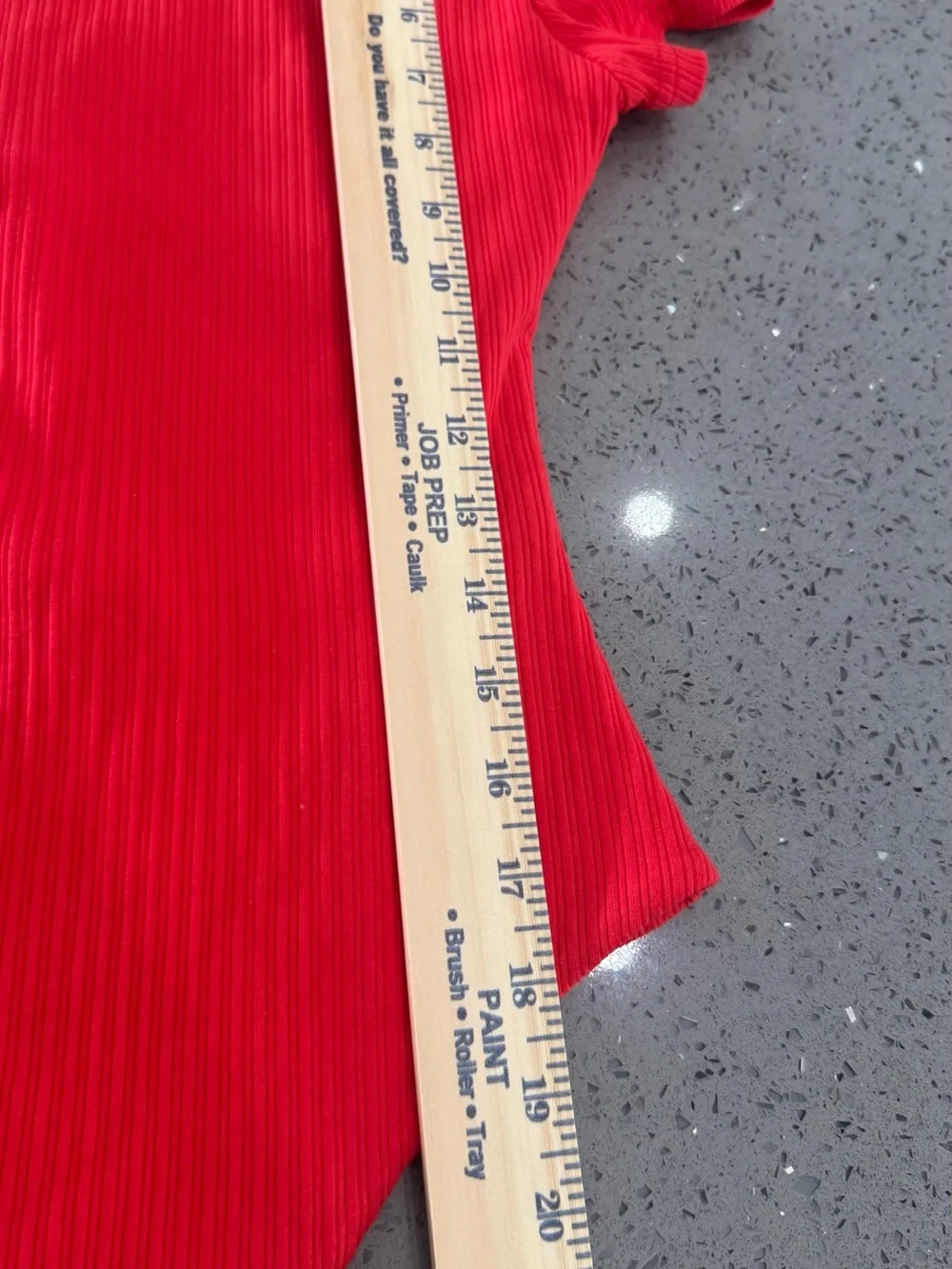 Princess Polly Red Ribbed Tank Top - Picture 4 of 9